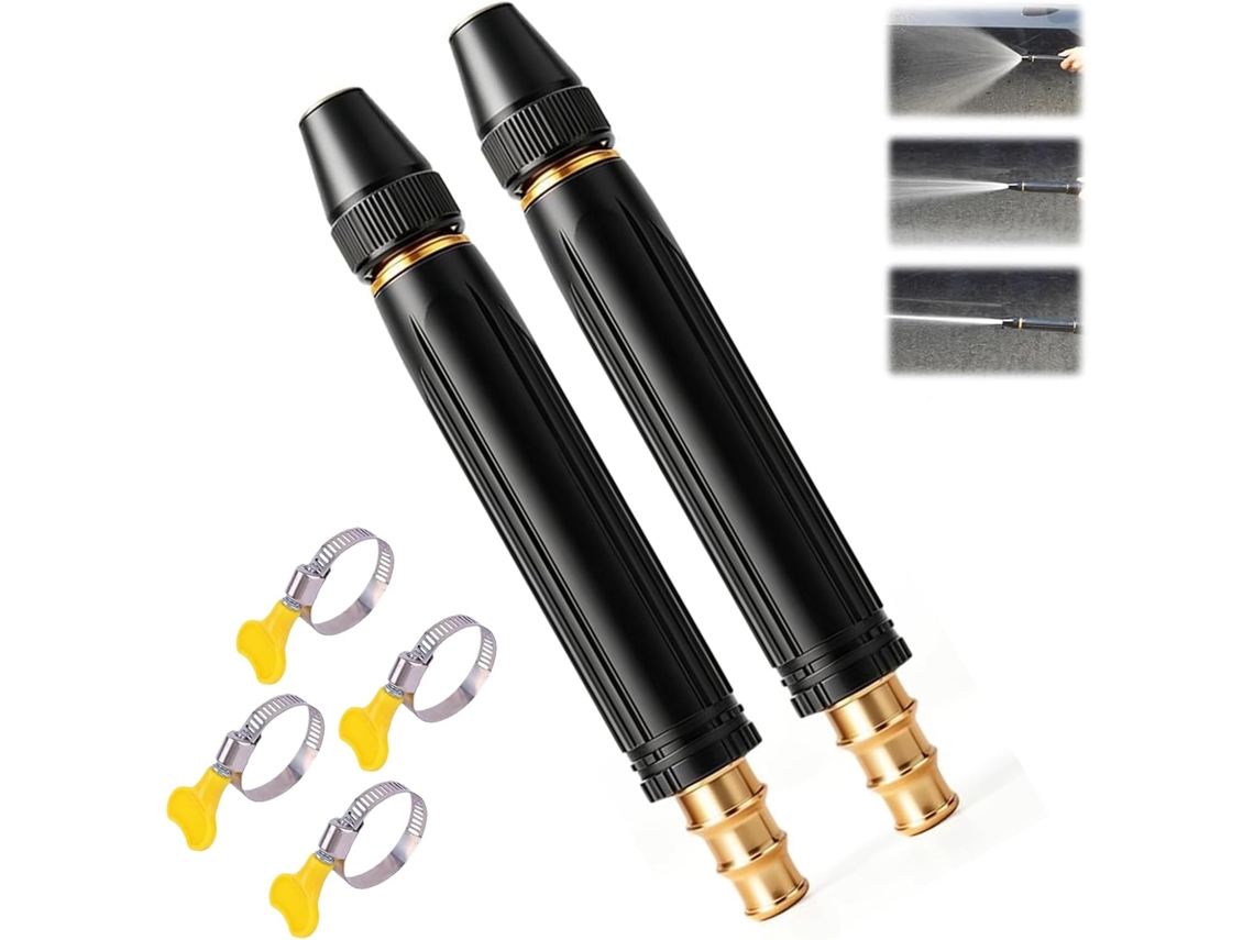 Conjunto De Pistola Irrigação Alta Pressão Com 2 Peças: Pulverização
