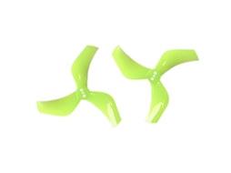 Hélices Gemfan Hurricane D75s 3 Ultraleves 3" 3 Pás Amarelo Fluorescente 6 Pares 2 Pares para Drone Fpv Alta Potência MDUG