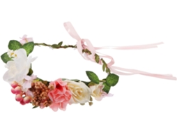 Flores para ornamentos florais elegantes e acessórios de cabelo ajustáveis