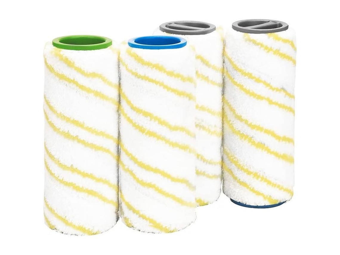 Conjunto de 4 rodas de reposição Nova Line para limpadores de pisos Kärcher
