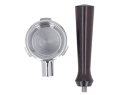 Portafilter Sem Base 58mm Cabo Madeira Para Barsetto F