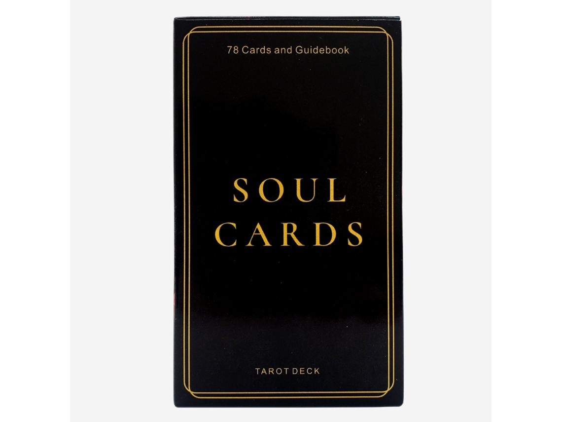 Jogo De Tarot Da Alma. Contém 78 Cartas, Medindo 12 X 7 Cm, Feitas De Papel Revestido.