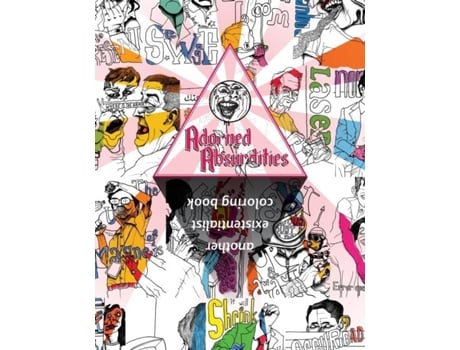 Livro Adorned Absurdities Another Existentialist Coloring Book De David Craig (inglês)