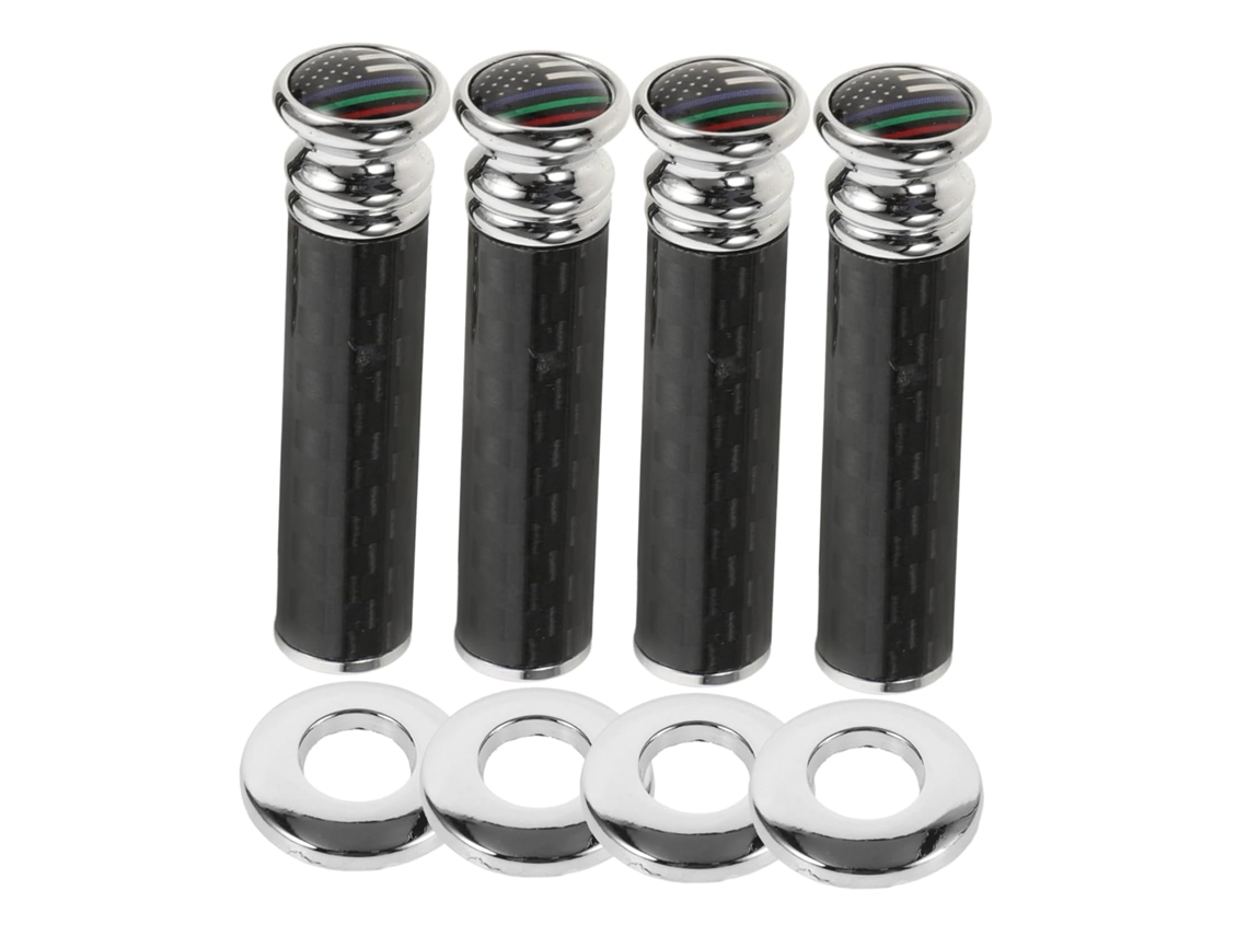 Ganazono Conjunto De 4-capas Decorativas Para Maçanetas Portas Carro Com Design Da Bandeira Americana Compatíveis E