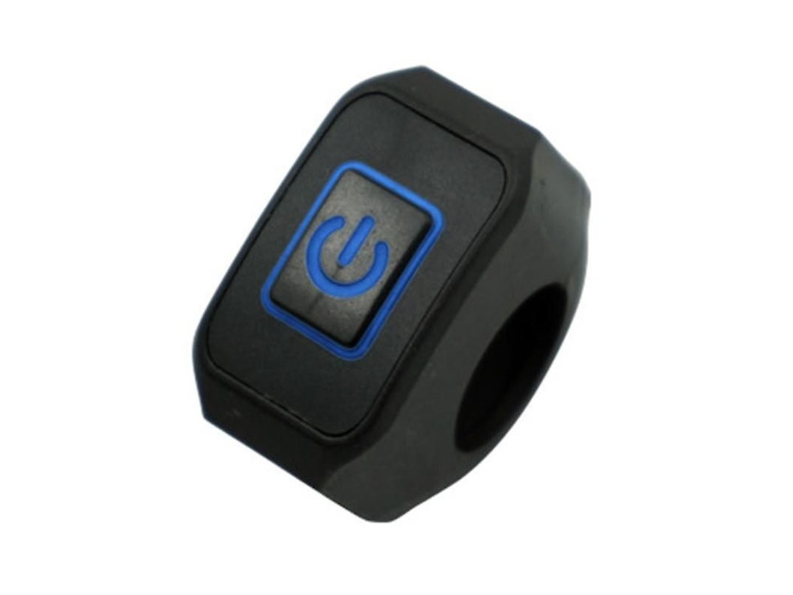 Interruptor de Guidão de Moto com Botão de Luz Led para Carro Elétrico 22mm 1pc