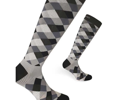 Meias Altas Abstract Fashion Tech Colorido EU 39-42 SPRING REVOLUTION 2.0