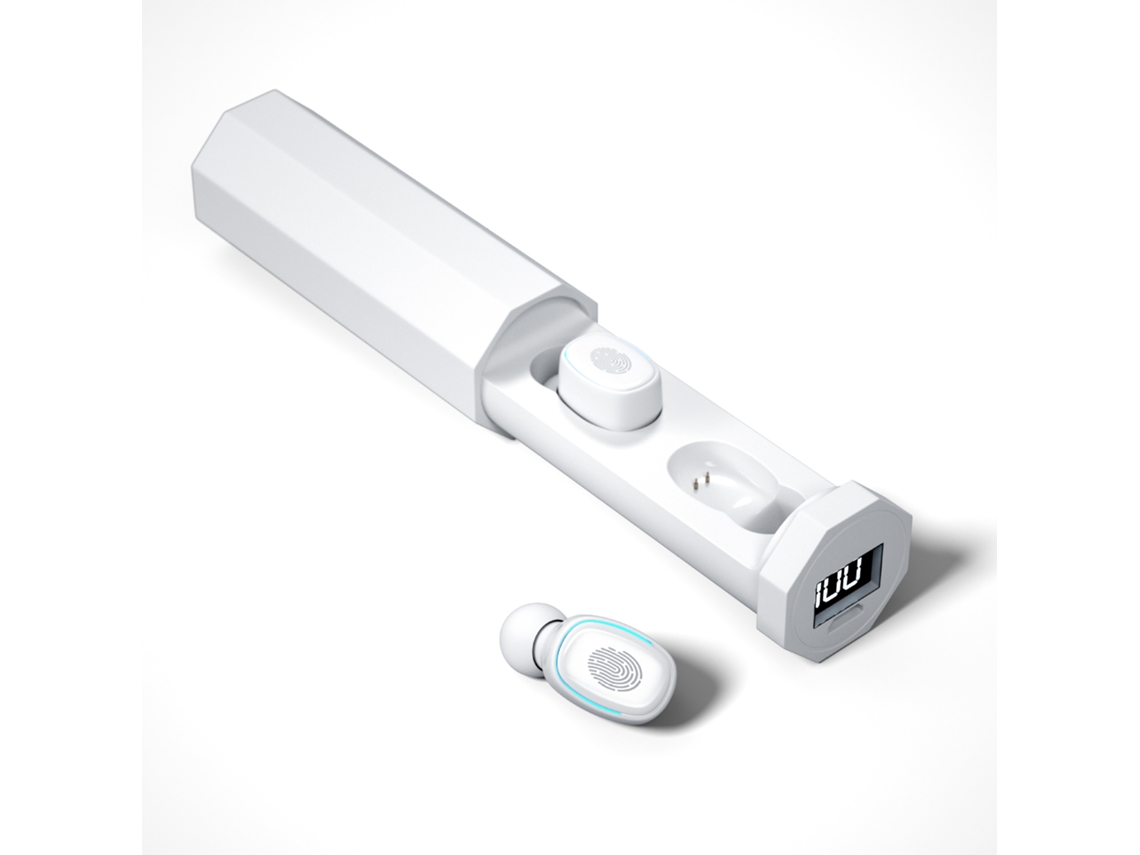 Auriculares Bluetooth True Wireless Tws 5.0 Touch Control com Diafragma de Grafeno Estojo de Carregamento Ipx5 P
