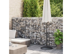 Vidaxl Cesto Gabião Aço Galvanizado 300x30x100 Cm