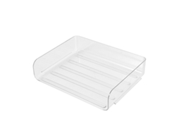 Organizador de Mesa Empilhável para Documentos e Cosméticos 31,5x24,5x7cm