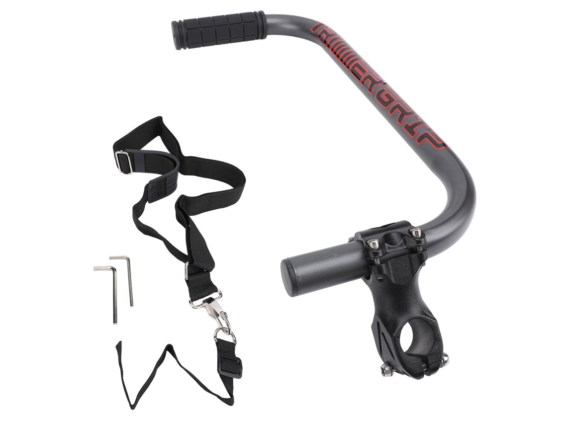 Alça Ergonômica de Liga de Alumínio para Cortador de Ervas, Extensão 43cm, Instalação Fácil com Marca