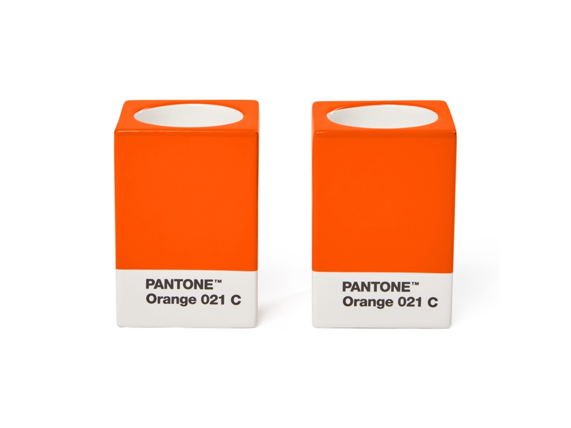 Suporte velas CD PANTONE laranja 021 C