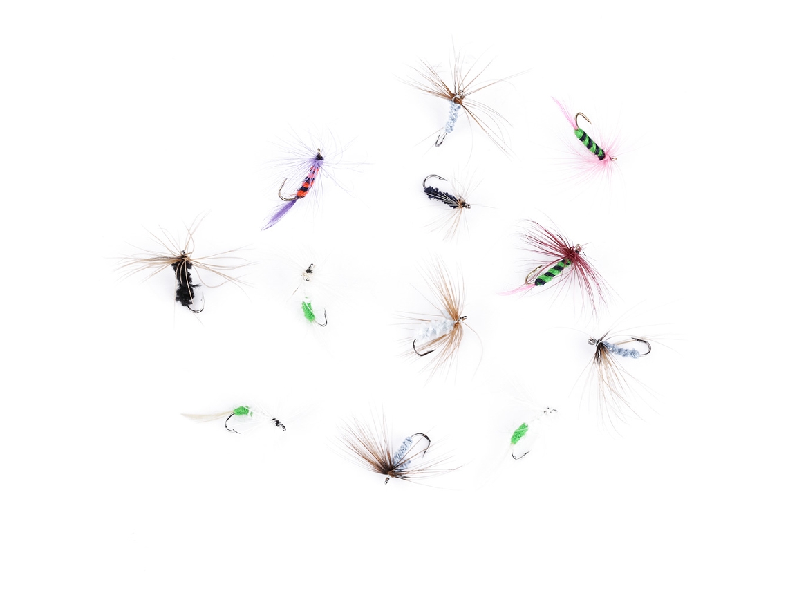 Fly Fishing Lures (bionic Fish Lures, Suitable For Angling) 12-piece Set New Fishing Tackle Bait Fly Fishing Supplies