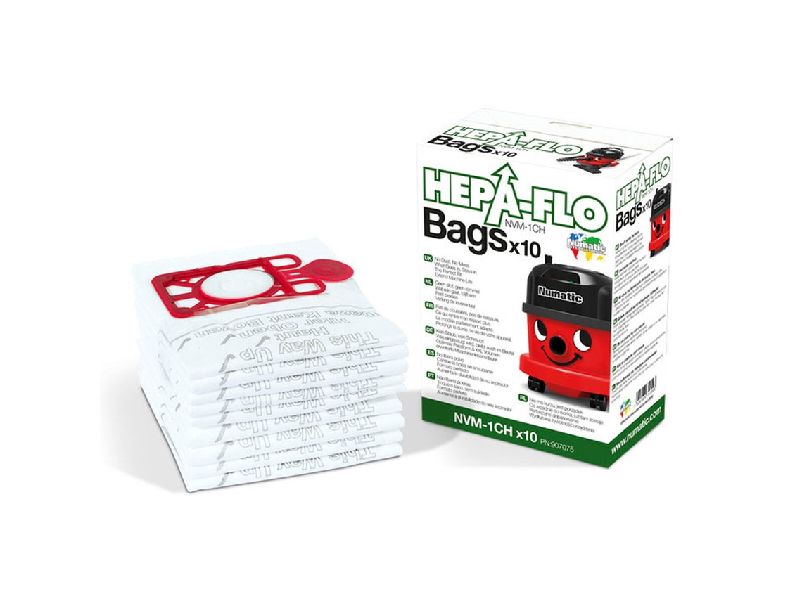 Bolsa Sobresselente para Aspirador Hepa-Flo Henry Hetty Harry NUMATIC Nvm-1Ch