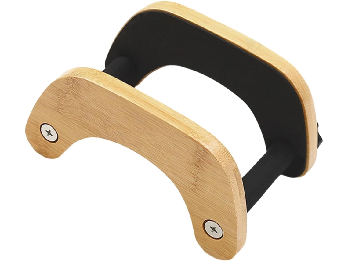 Suporte De Guitarra Artesanal Em Madeira - Elegante E Portátil - Suporte Dobrável Para Músicos