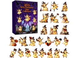 Calendário Do Advento De Halloween Com Fantasma - Decoração 2d |
