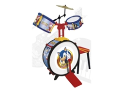 Bateria Sonic Com Banqueta Claudio Reig