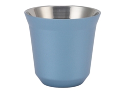 Caneca de Aço Inox 304 LAXISCREED 80ml Azul Claro