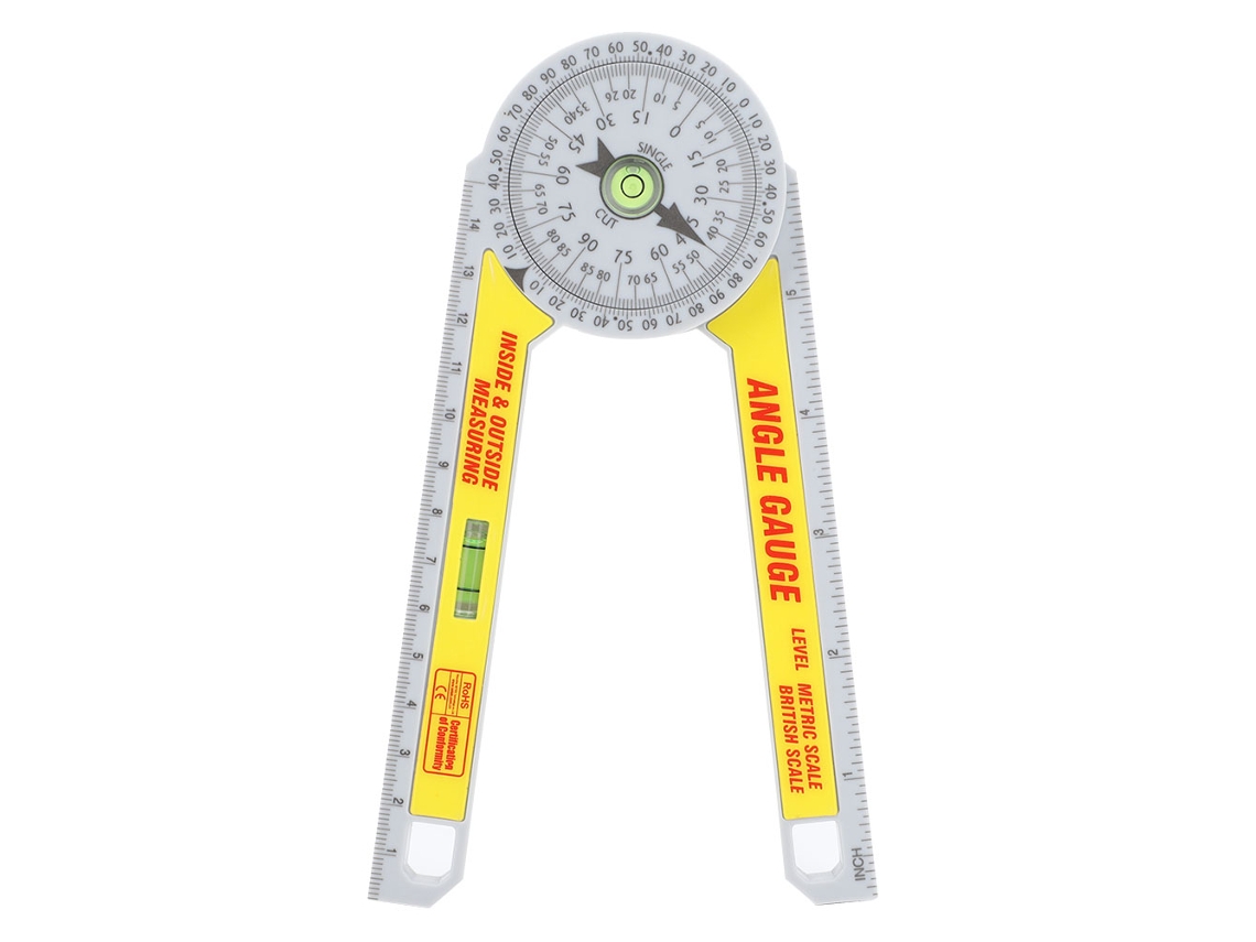 Extrator de plástico de engenharia para serra de esquadria, régua de medição de alta precisão, ferramenta para uso externo.