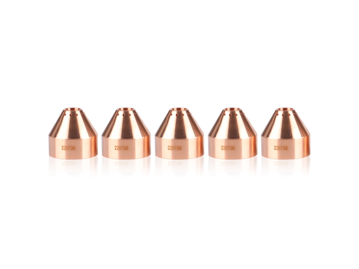 Conjunto de 5 peças de protetor de plasma para tocha de corte Max105 (consumíveis) 220798