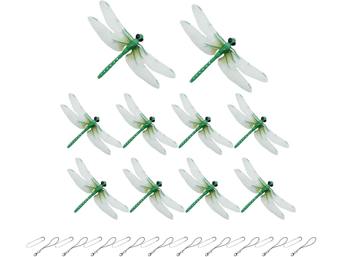 Libélula com Prendedores Decoração de Jardim em 3d com Libélula Estacas Decorativas para Jardim para Uso Interno e CHABERLU