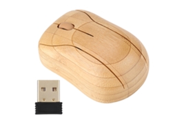 Mouse Óptico Sem Fio Bamboo De 2.4ghz