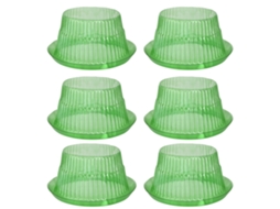 Collar Anti caracóis para Plantas com Anel Protector Sem Químicos 24cm | S/MARCA