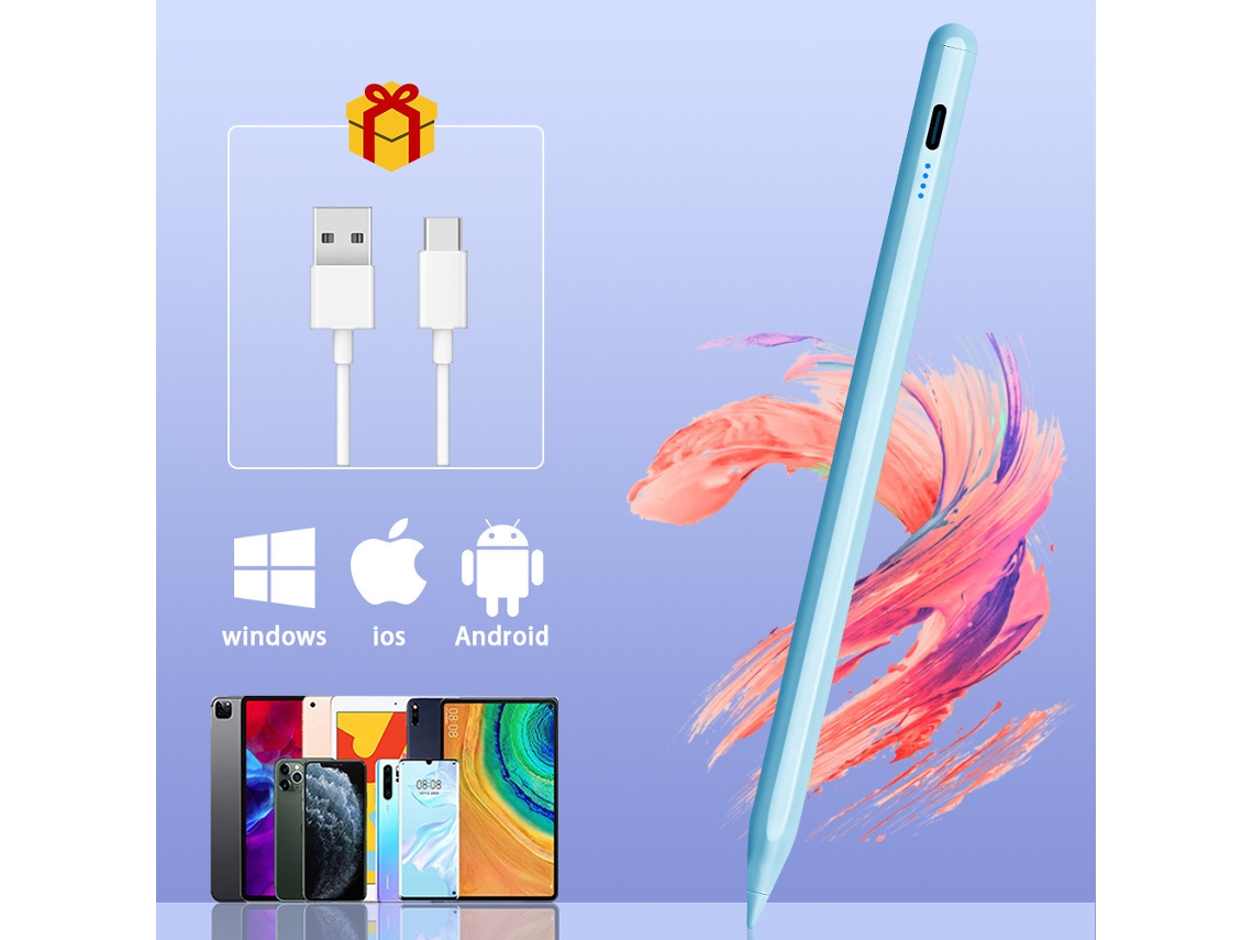 Caneta Stylus Disponível Para Android/ios Azul Cuich