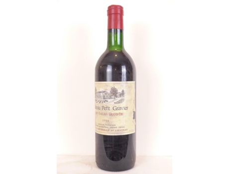 Vinho Tinto CHÂTEAU PETIT GRAVIER 1988 (75 cl - 1 unidade)