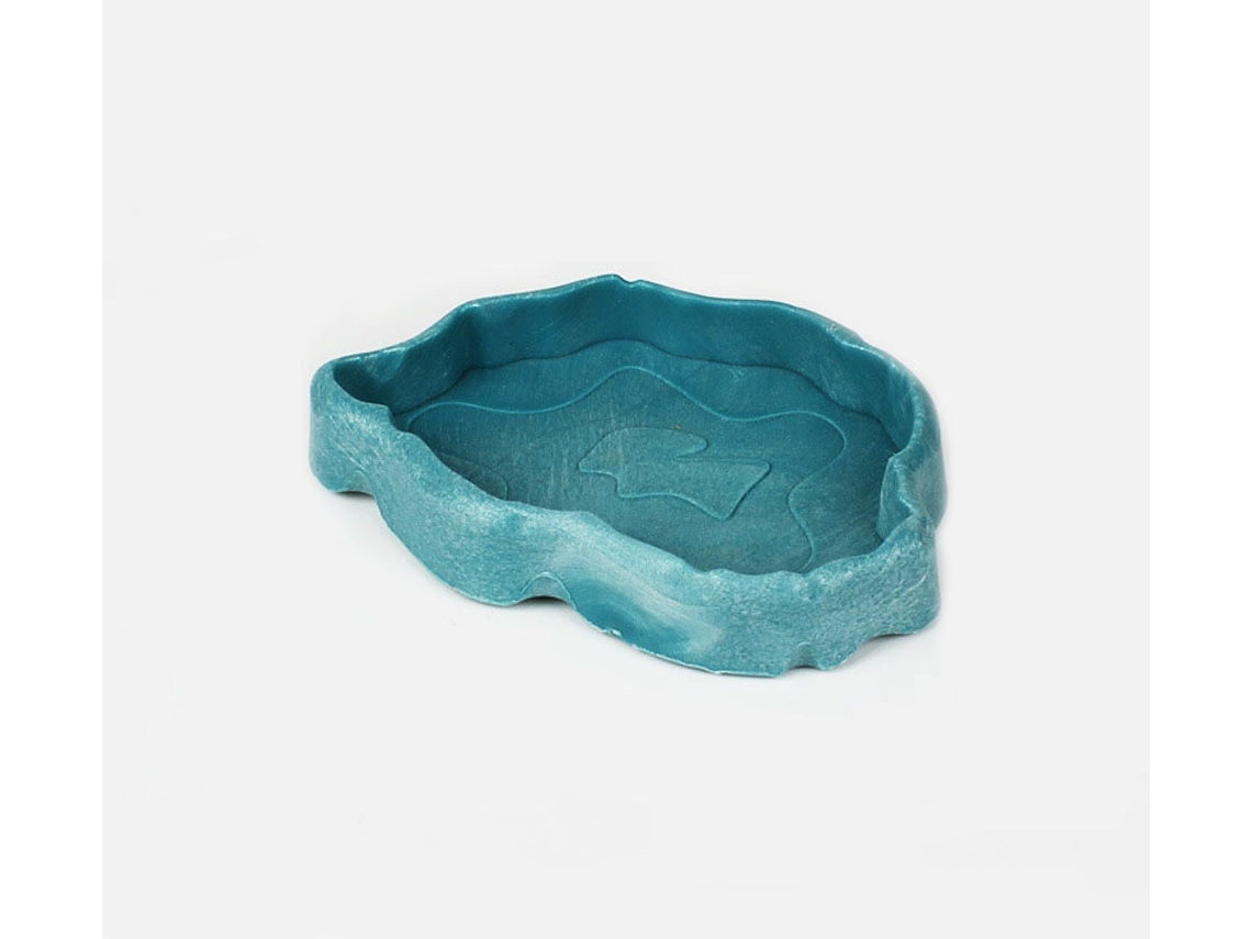 Tigela para Répteis, Prato de Resina para Alimentação e Água de Répteis, Incluindo Tartarugas e Cágados AQUAFORGE