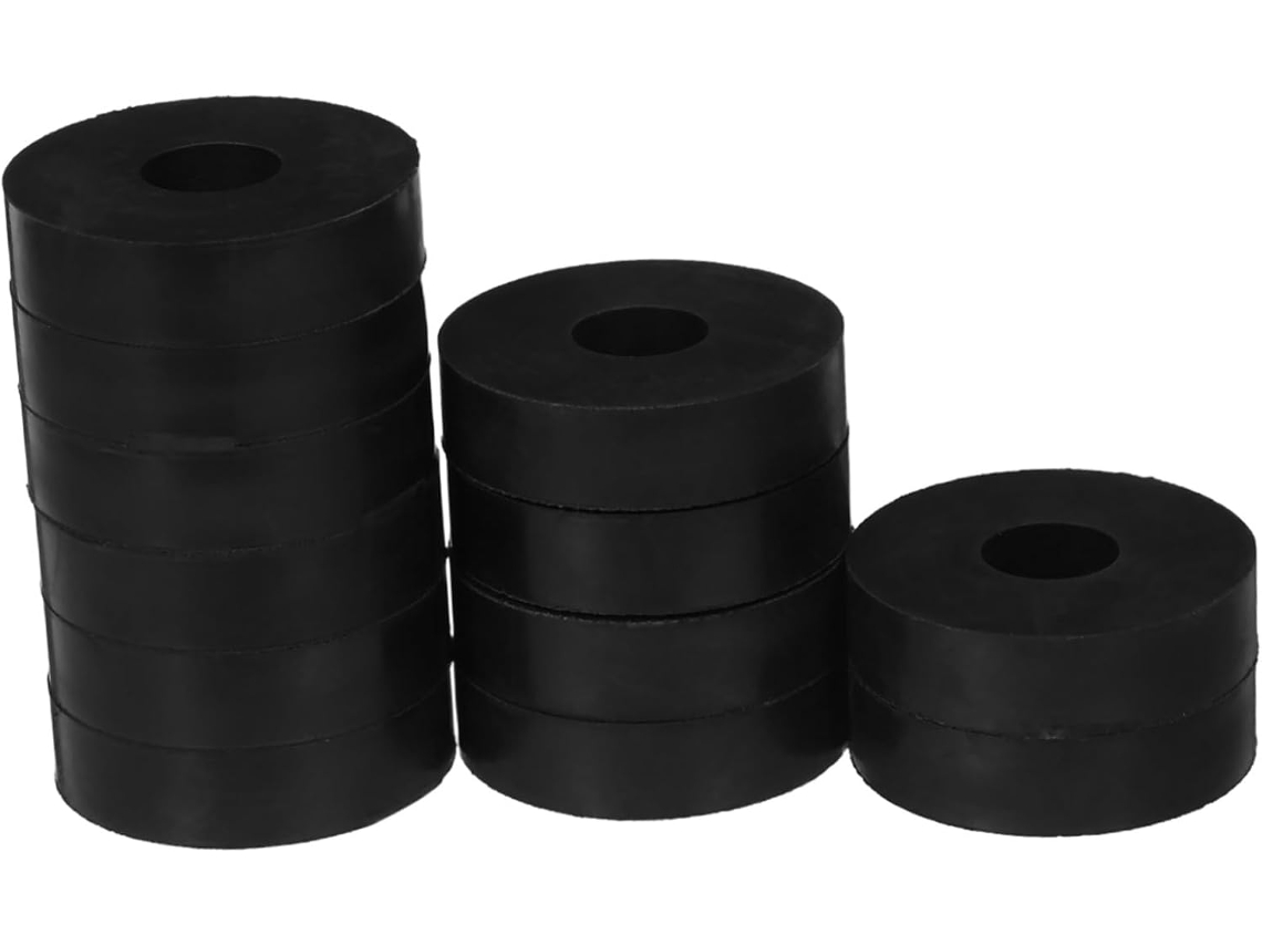 Conjunto de 12 Almofadas de Borracha para Amortecimento GOKOCO