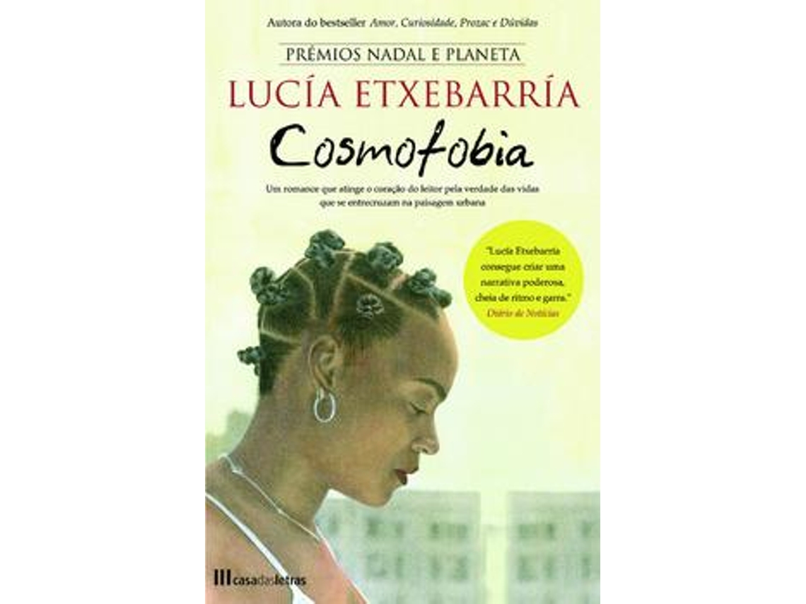 Livro Cosmofobia de Lucía Etxebarría (Português)