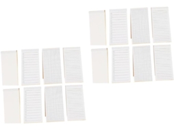 2 Conjuntos Carnet Bureau Soi Recharge En Disant Bloc-notes Cahier De Note D'écriture Notepad De Memo