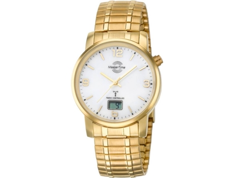 Relógio MASTER TIME Homem (Aço Inoxidável - Dourado)