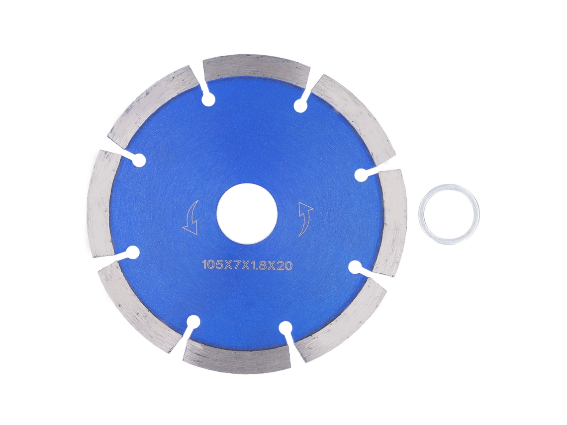 Lâmina De Serra Circular Diamante Para Corte Seco Em Mármore Granito Concreto 105mm