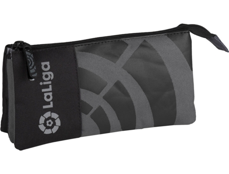 Estojo LALIGA (Preto - Poliéster - 23x11x5 cm)