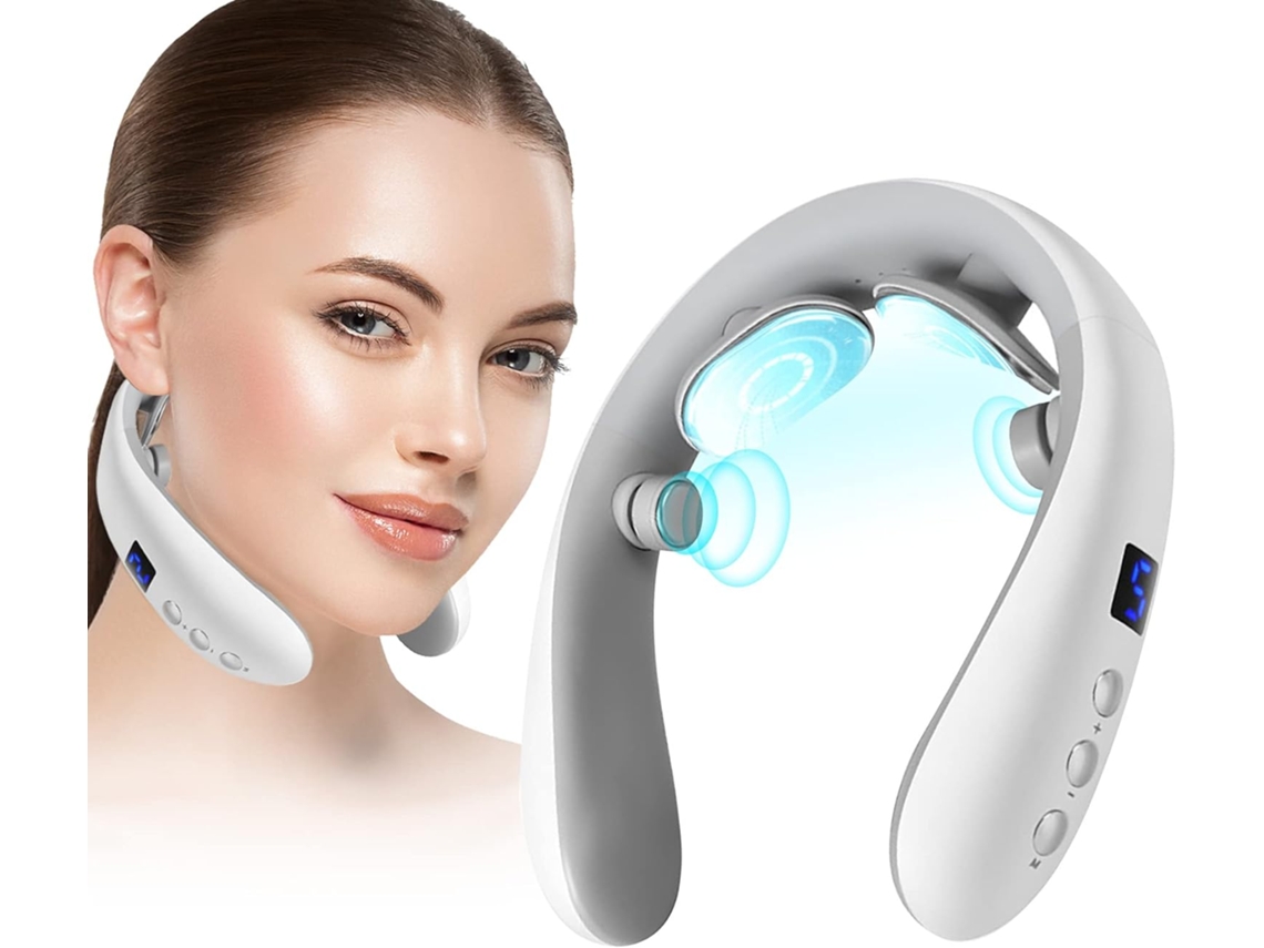 Genial Massageador Cervical Para Alvio Da Tenso, Com Massagem Trmica, Projetado Para Ergonomia E Portabilidade Ideais, Massagem-tuotuo
