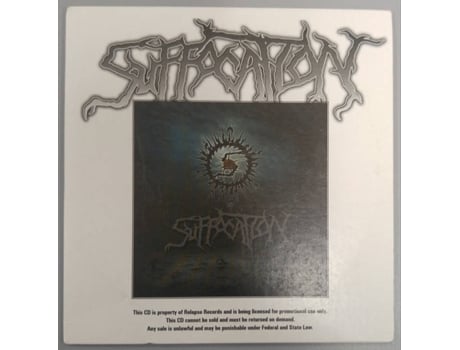 CD Suffocation - Suffocated In Shrinkwrap (1CDs)