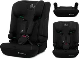 Cadeira Auto Kinderkraft I‑COMFY i‑Size R129 76–150 cm com proteção lateral SPS e apoio de cabeça H‑GUARD Preto