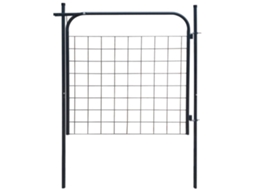 Fence Gate, Fence Gates Vidaxl Antracite Aço (100 X 100 Cm)