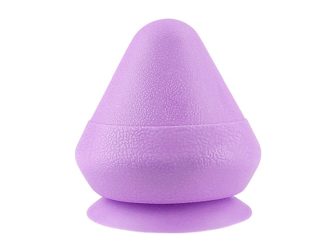 Bola De Massagem Facial Anexada Roxa