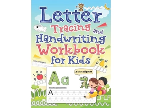 Livro Letter Tracing and Handwriting Workbook for Kids de Ahoy Publications (Inglês - Capa Dura)