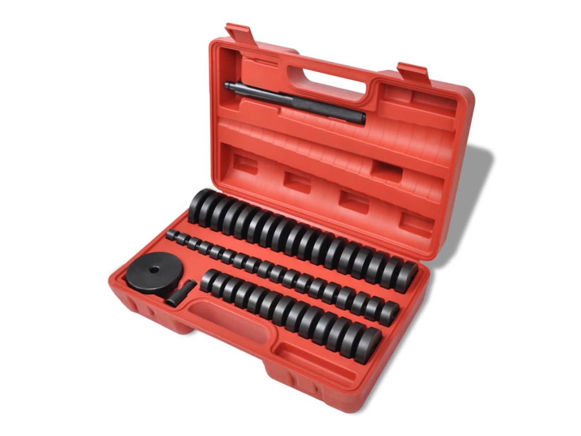 Ferramenta Extrator De Bucha Do Rolamento Conjunto 18 – 65 Mm 51 Peças