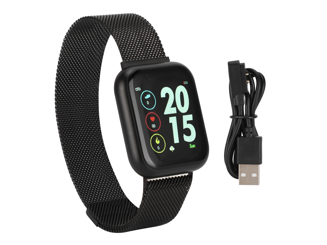 Pulseira Inteligente F11: Monitora Frequência Cardíaca, Pressão Arterial e Sono. EOOCOO