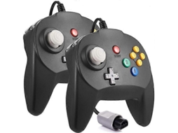 Nova Versão Pacote Com 2 Controles Para N64, Mini Joystick Para Console N64 Plug Play Ly Ebike (layout Japonês)