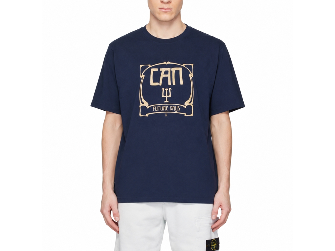 Can Future Days T-shirt Navy Classic Unisex Adults Size:m
