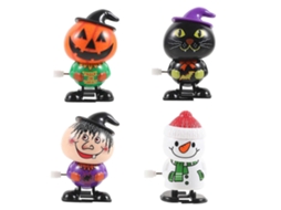 Brinquedo De Corda Com Tema De Halloween Para Crianças, Sem Pilhas, Estilo Misto, 7,50 X 4,50 X 3,50 Cm Ly Ebike
