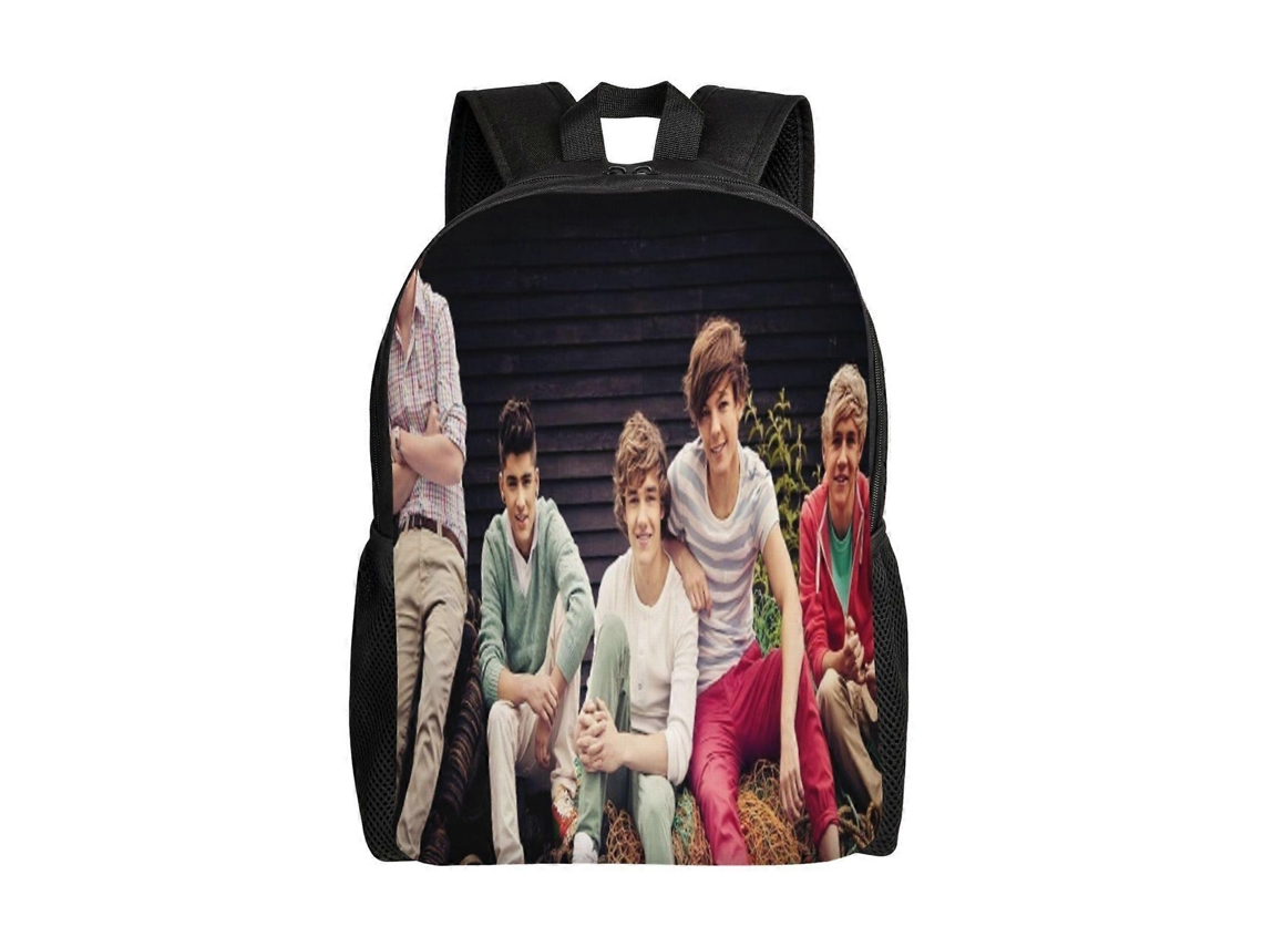 Mochila De Estudante One Direction V93, Durável E Leve, À Prova Dágua E Com Alça De Ombro Respirável. Olysi Shop