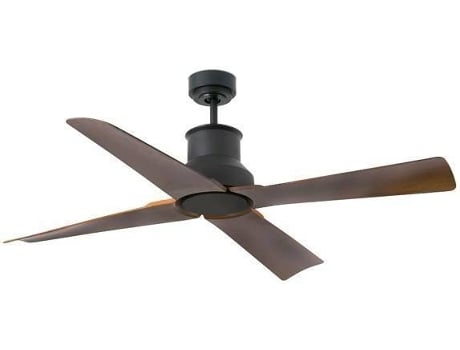 Ventoinha de Teto FARO BARCELONA Winche Preto (30 W - Diâmetro 130 cm)