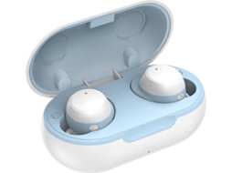 Auriculares Bluetooth True Wireless LOVEBABYLY TWS-22 (In Ear - Microfone - Noise Cancelling - Branco)
