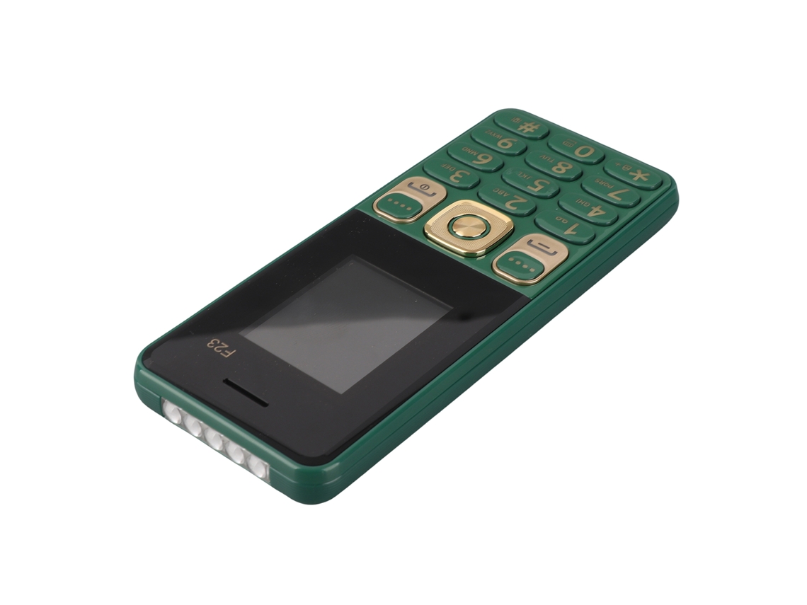 Aetheria telefone Celular 2g Desbloqueado F23 para Idosos com Tela 1.8 Polegadas Botões Grandes Bateria 3600mah